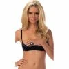 Escante Satin Open Cup Demi Bra