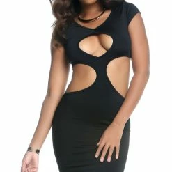 Forplay Dresses, Rompers, & One Pieces Heather Wrap-around Cutout Dress