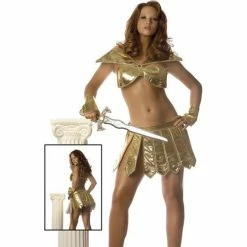 G World Glamorous Gladiator 4 Piece Costume