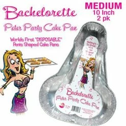 Hott Products Bachelorette Peter Party Cake Pan Adult Games, Bachelorette Party Favors, & Accessories