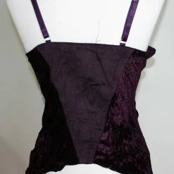 Flirty Kitty Velvet Flare Corset