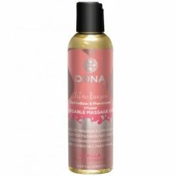 System JO Dona By Jo Let Me Kiss You Aphrodisiac And Pheromone Infused Kissable Massage Oil Bath & Massage