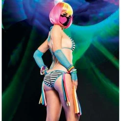 Leg Avenue Striped Bikini Set Sets