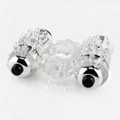 Screaming O O WOW® DOUBLE WAMMY Vibrating Ring Rings, Beads, Plugs, & Kegel (Ben Wa Balls)