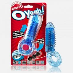 Screaming O O Yeah Vertical Vibrating Ring Rings, Beads, Plugs, & Kegel (Ben Wa Balls)