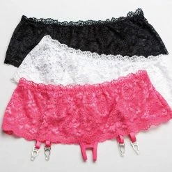 Shirley Of Hollywood Lace Gartini Garterbelts