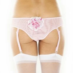 Fantasy Lingerie Plus Size Delicate Angels Garter Panty