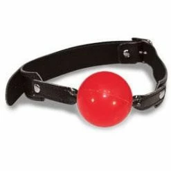 Sex & Mischief Solid Red Ball Gag Adult Games, Bachelorette Party Favors, & Accessories