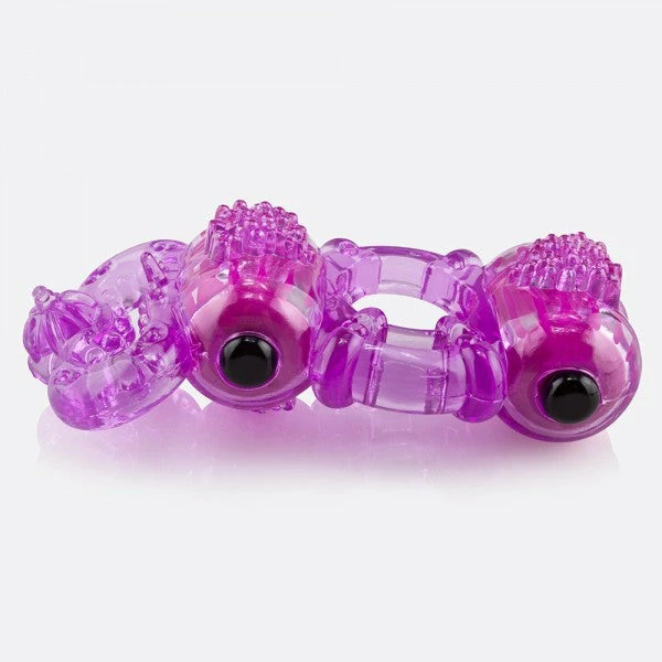 Screaming O Rings, Beads, Plugs, & Kegel (Ben Wa Balls) TRI-O® Triple Pleasure Ring