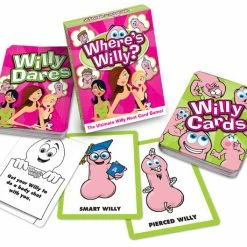 Ball & Chain Bride To Be Where's Willy Bachelorette Party Game Adult Games, Bachelorette Party Favors, & Accessories