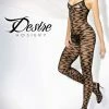 Fantasy Lingerie Zig Zag Bodystocking