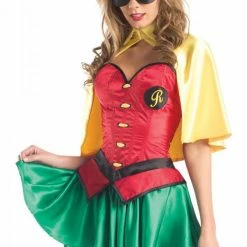 Be Wicked! 5 Piece Miss Robin Costume Costumes
