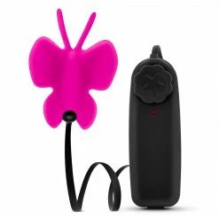 Blush Novelties Luxe Butterfly Teaser, Fuchsia Vibrators, Wands, Massagers, Bullets & Eggs