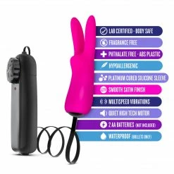 Blush Novelties Luxe Rabbit Teaser, Fuchsia