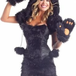 Be Wicked! Costumes 8 Piece Black Bear Costume