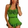 Daisy Corsets Lingerie Sequin Halter Top Corset