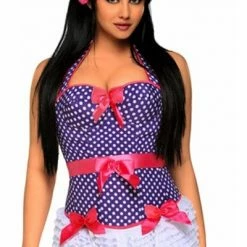 Daisy Corsets Rockabilly Belted Halter Corset