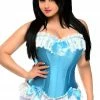 Sugar By Daisy Corsets Steel Boned Ribbon Corset Lingerie