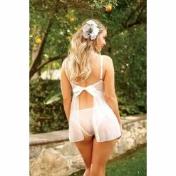 Fantasy Lingerie Monaco Mesh Tulip Babydoll Panty Premiere