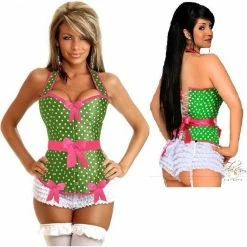 Daisy Corsets Rockabilly Belted Halter Corset