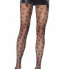 Leg Avenue Micro Net Star Pantyhose Hosiery
