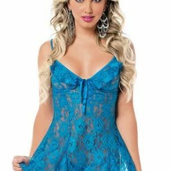Escante Lingerie Flirty Floral Lace Chemise