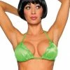 Bodyzone Apparel Ruffled Edge Triangle Bikini Top Mix & Match