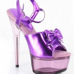 Ellie Shoes 6 Inch Stiletto Heel Ankle Strap Platform Sandal Sexy Shoes & Boots