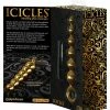 Pipedream Products Rings, Beads, Plugs, & Kegel (Ben Wa Balls) Icicles Gold Edition No 27 Vibrating Massager