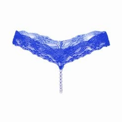 Flirty Kitty Sexy G String Underwear Thongs Lace Lingerie BK Panties
