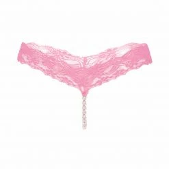 Flirty Kitty Sexy G String Underwear Thongs Lace Lingerie BK Panties