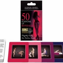Kheper Games 50 Positions Of Bondage Card Game Adult Games, Bachelorette Party Favors, & Accessories