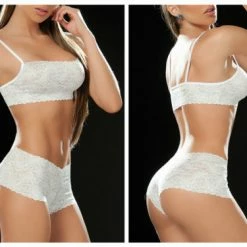 Espiral Lingerie Two Piece Lace Cami Set