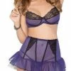Escante Femme Fatale Waist Cincher Skirt Set