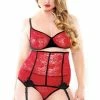 Fantasy Lingerie Curve Bittersweet Bra, Waist Cincher, & Panty Set