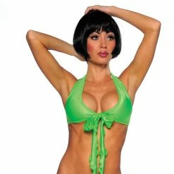 Bodyzone Apparel Bow Front Halter Top