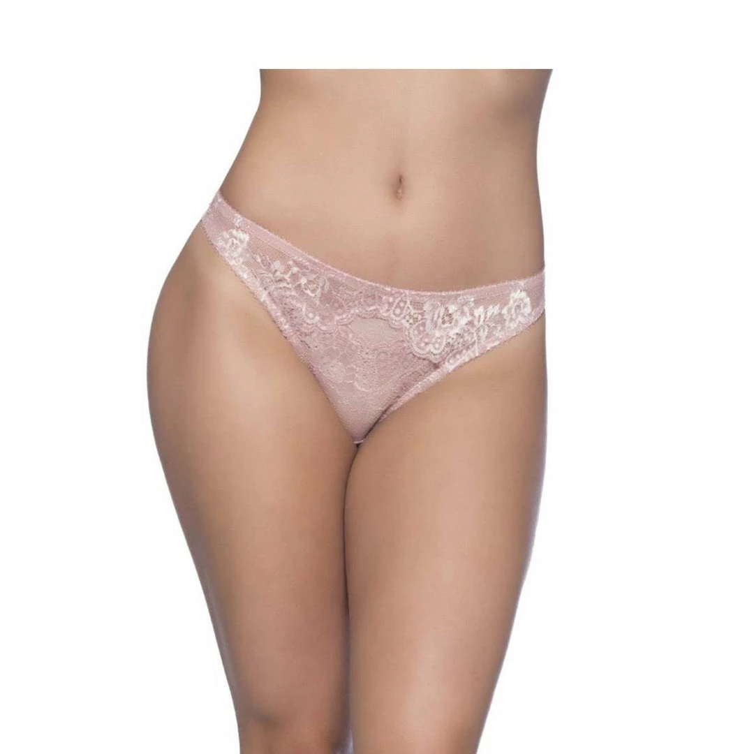 Oh La La Cheri Paris Jocelyn Lace Thong
