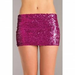 Be Wicked! BeWicked Stretch Sequin Mini Skirt