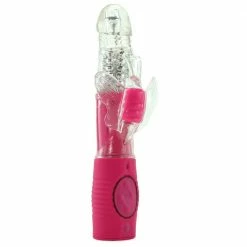 Topco Dazzling Delight Rechargeable Rabbit Vibe, Perfect Pink Vibrators, Wands, Massagers, Bullets & Eggs