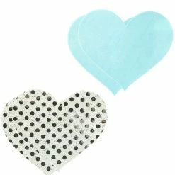 Eye Candy Jewelry & Accessories Peekaboos Premium True Blue Hearts Pasties