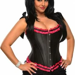 Daisy Corsets Debutante Steel Boned Tie Strap Burlesque Corset Lingerie