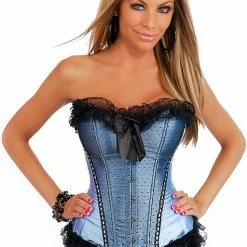 Daisy Corsets Burlesque Bows Strapless Corset