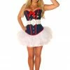 Daisy Corsets 4 PC Sexy Marine Costume